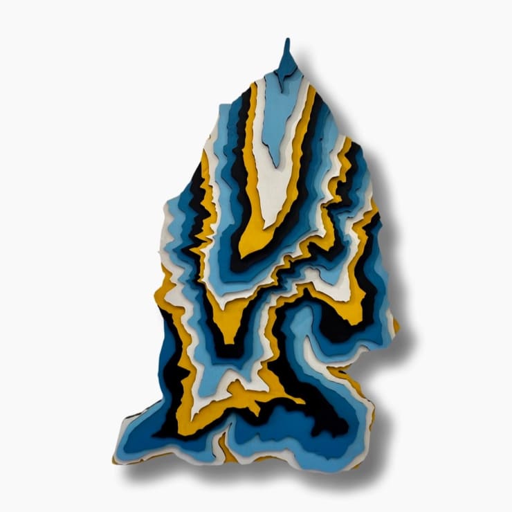 Christopher Warren, Bear Creek Watershed (Inverted), 2023