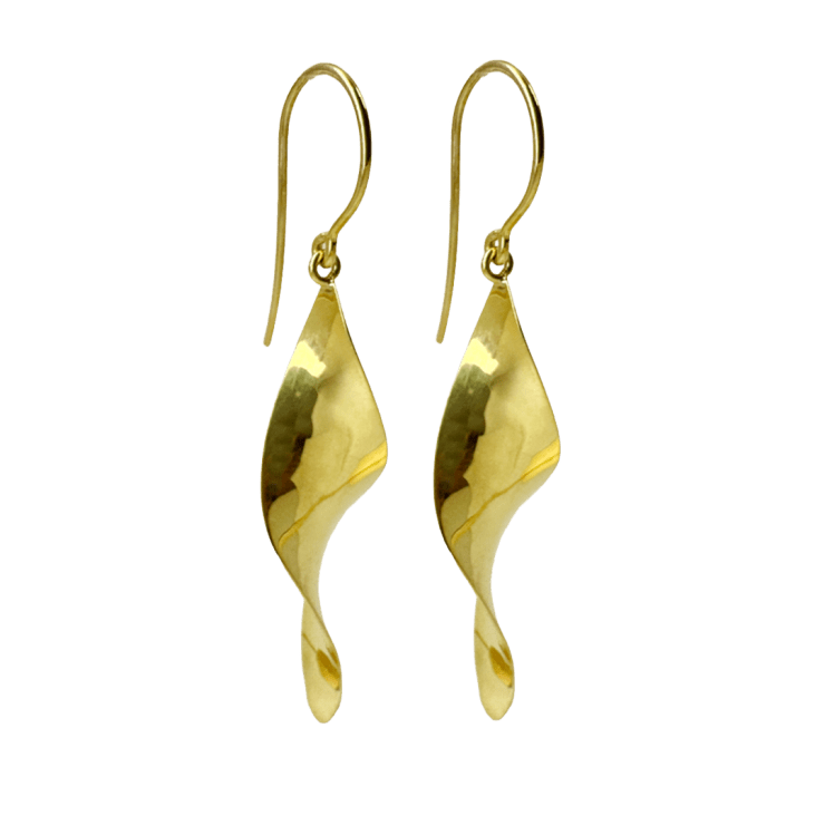 Polished Gilia Petal Earrings