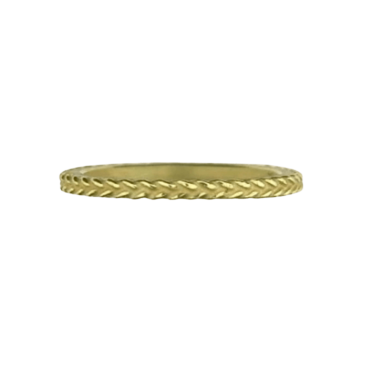 Braided Gold Ring