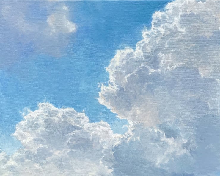 Rachel English, Cloudscape 125, 2024