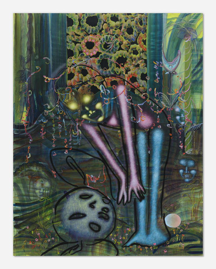 Matthias Garcia, As if to adorn death herself, 2024