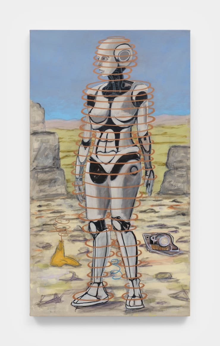 William Leavitt, Female Robot, 2018