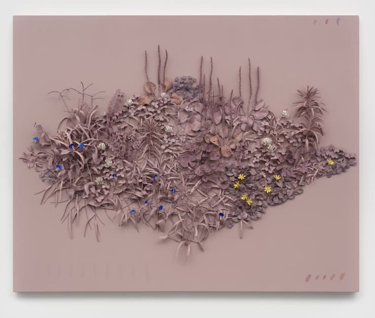 Michael Assifff, Volunteers with Housefly and Goldenrod Crab Spider, 2020