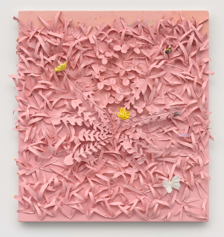 Michael Assifff, Volunteers with Housefly, Yellowjacket and Cabbage White Butterfly, 2021