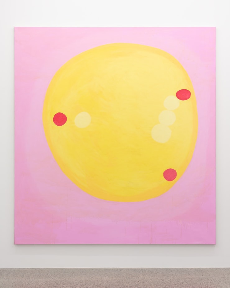 Michael Morley Burst Mode (slight return), 2017 oil on canvas 213.4 x 198 cm 84 x 78 in