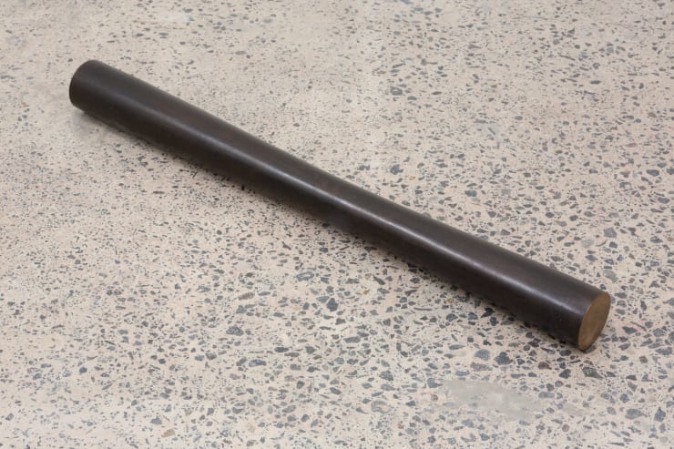 Natalie Guy The Weight of the Door, 2021 Bronze 7 x 76.6 x 7 cm Edition of 2, unique state