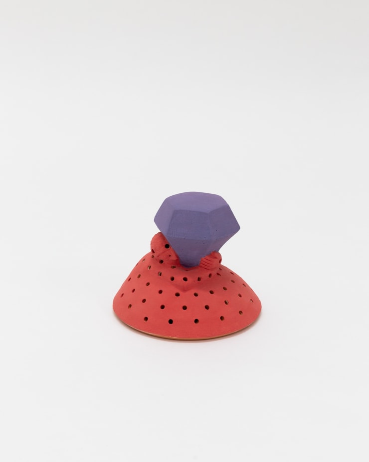 John Roy Bauble, 2019 earthenware 13 x 16 x 16 cm