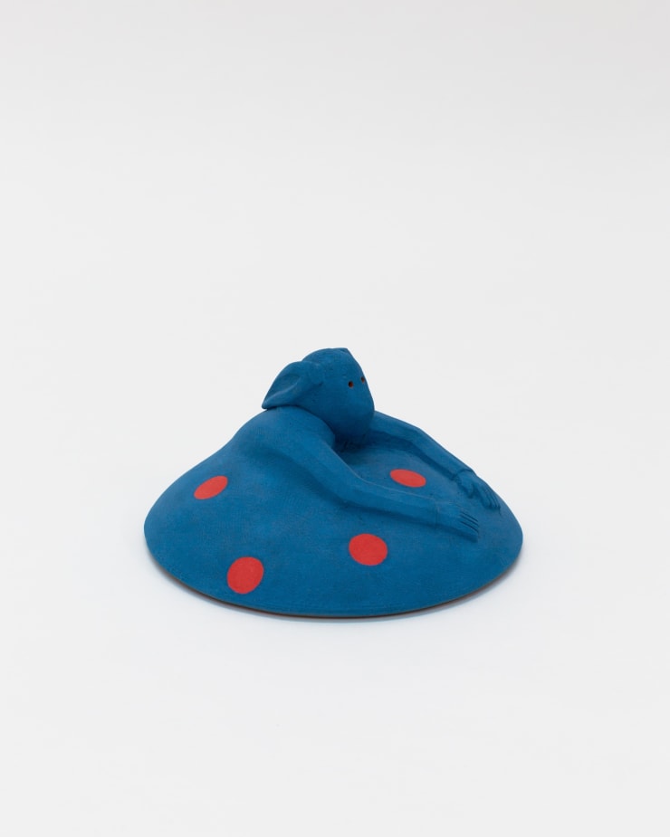 John Roy Bauble, 2019 earthenware 12 x 22 x 22 cm