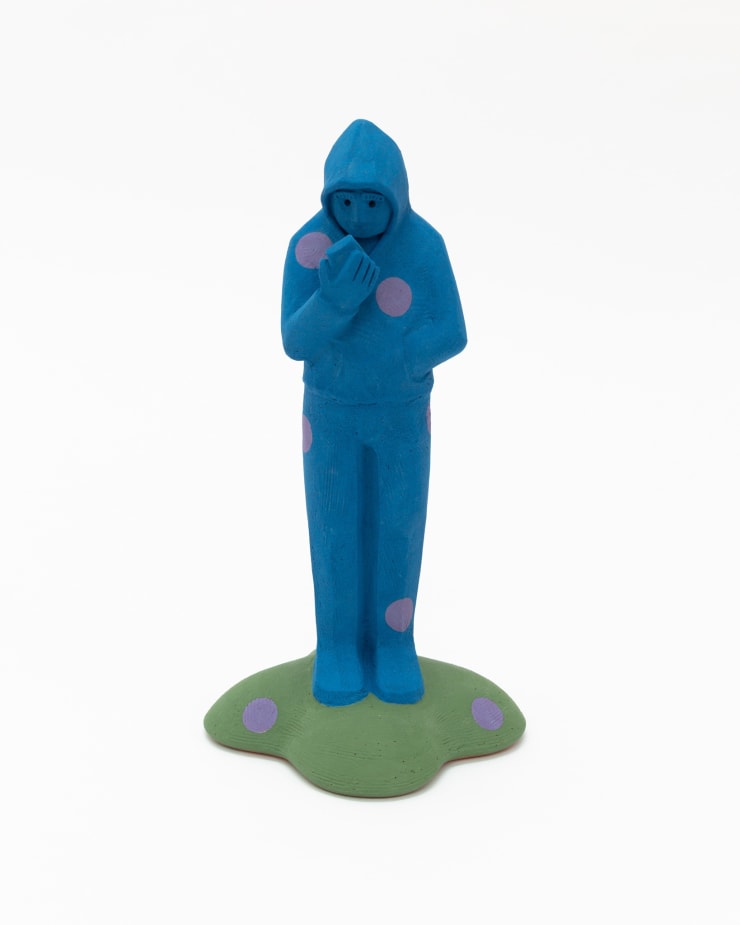 John Roy Still waiting, 2019 earthenware 34 x 18 x 18 cm