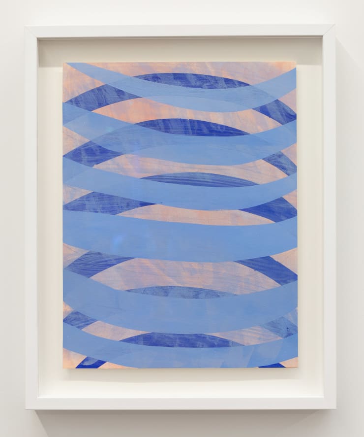 Sandra Bushby Dusk, 2023 acrylic on paper 32.5 x 25 cm 13 x 10 in