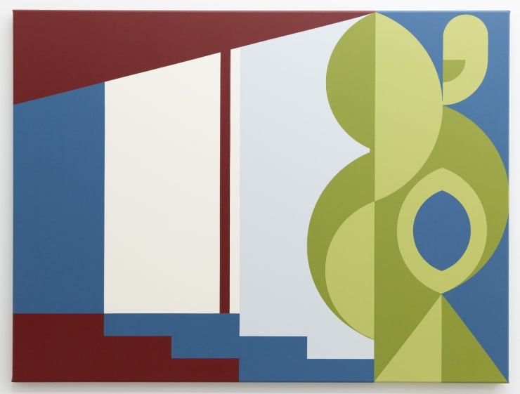 Ella Sutherland Living-room D'or, 2020 acrylic on linen 91.5 x 122 cm