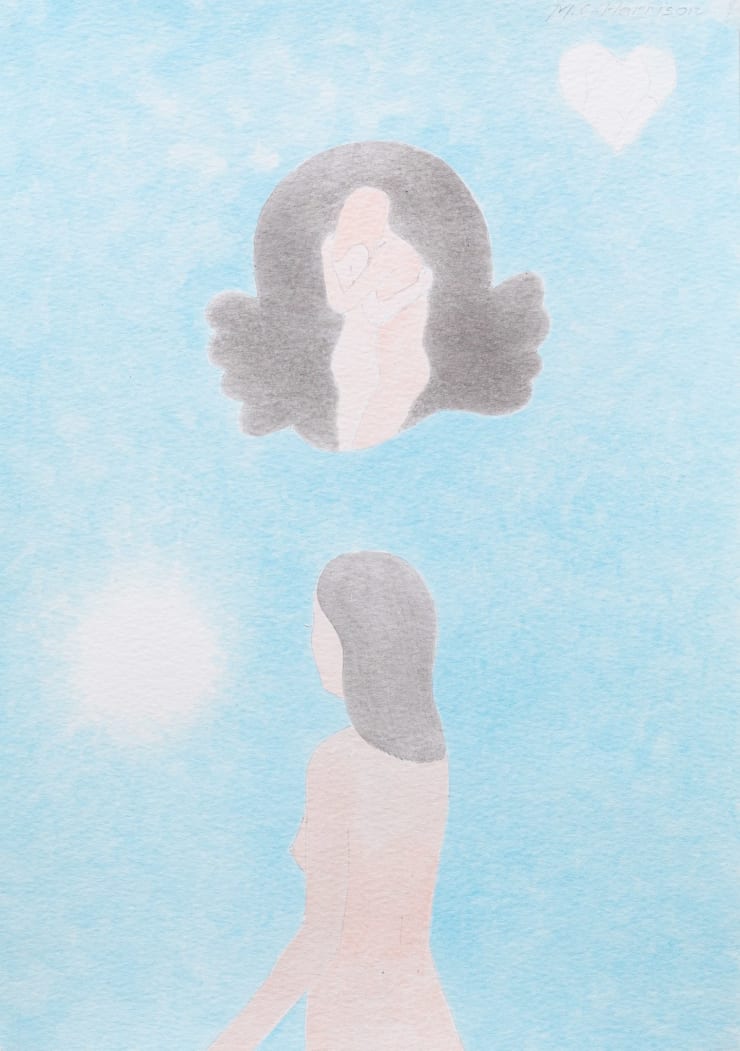 Michael Harrison Evaporation, 2006 - 2008 acrylic and pencil on paper 29.7 x 21 cm