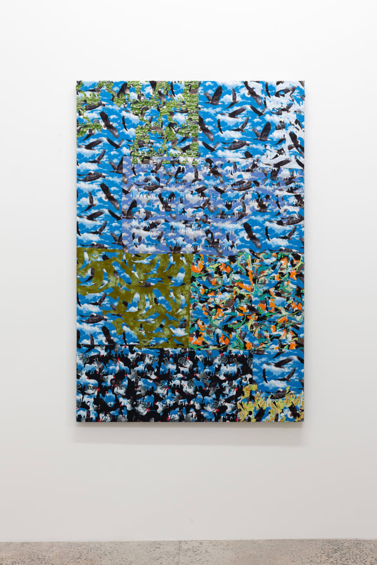 Yolunda Hickman Clearings, 2019 – 2020 cotton appliqué 150 x 100 x 4 cm