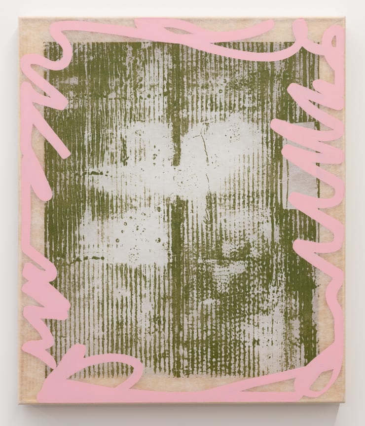 Tjalliing de Vries sea mind 4, 2020 acrylic on velum 65 x 55 cm