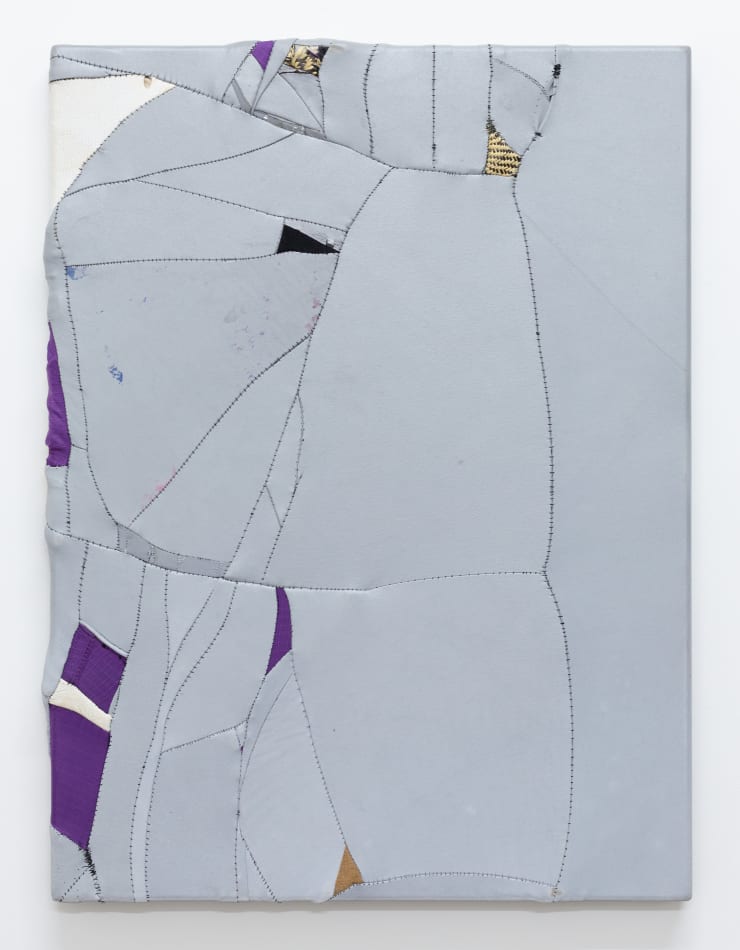 Hikalu Clarke Screentime, 2022 Retroreflective polyester, aramid kevlar, carbon-fibre kevlar 60 x 45 cm 23 1/2 x 17 3/4 in