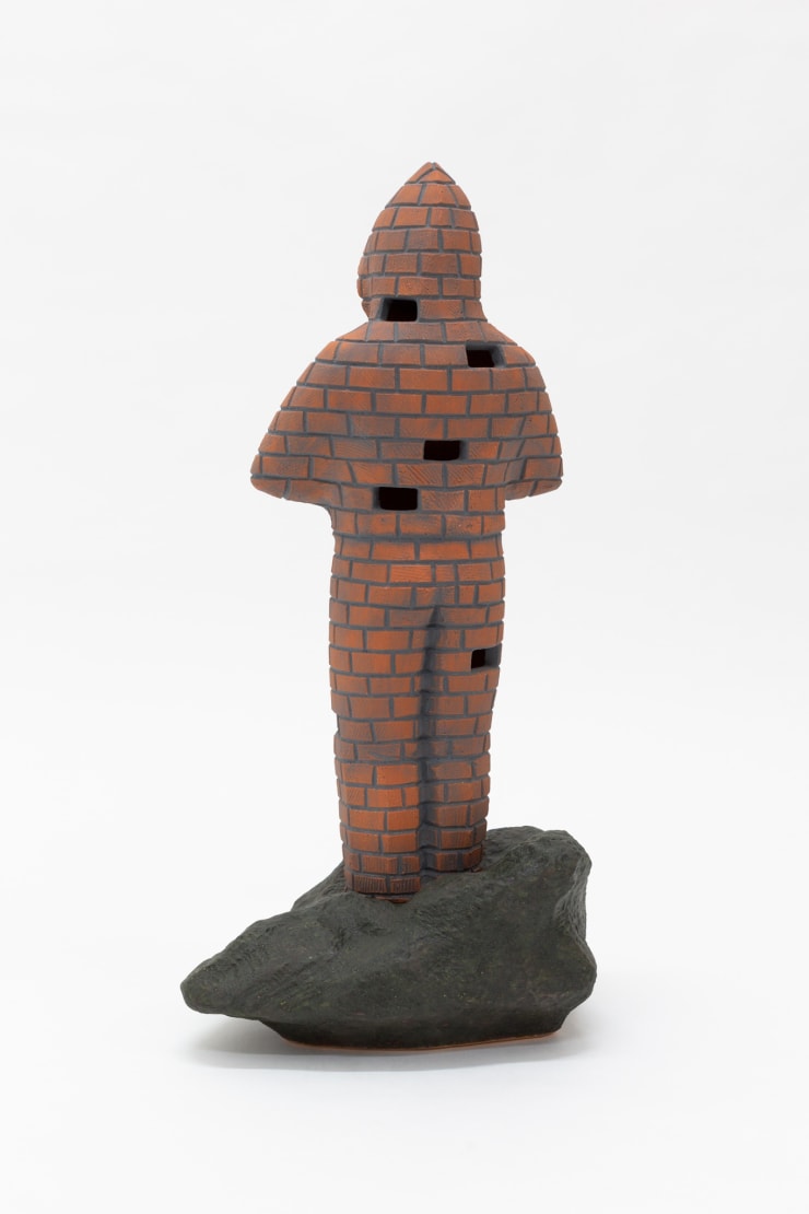John Roy Weight, 2012 earthenware 58 x 33 x 25 cm