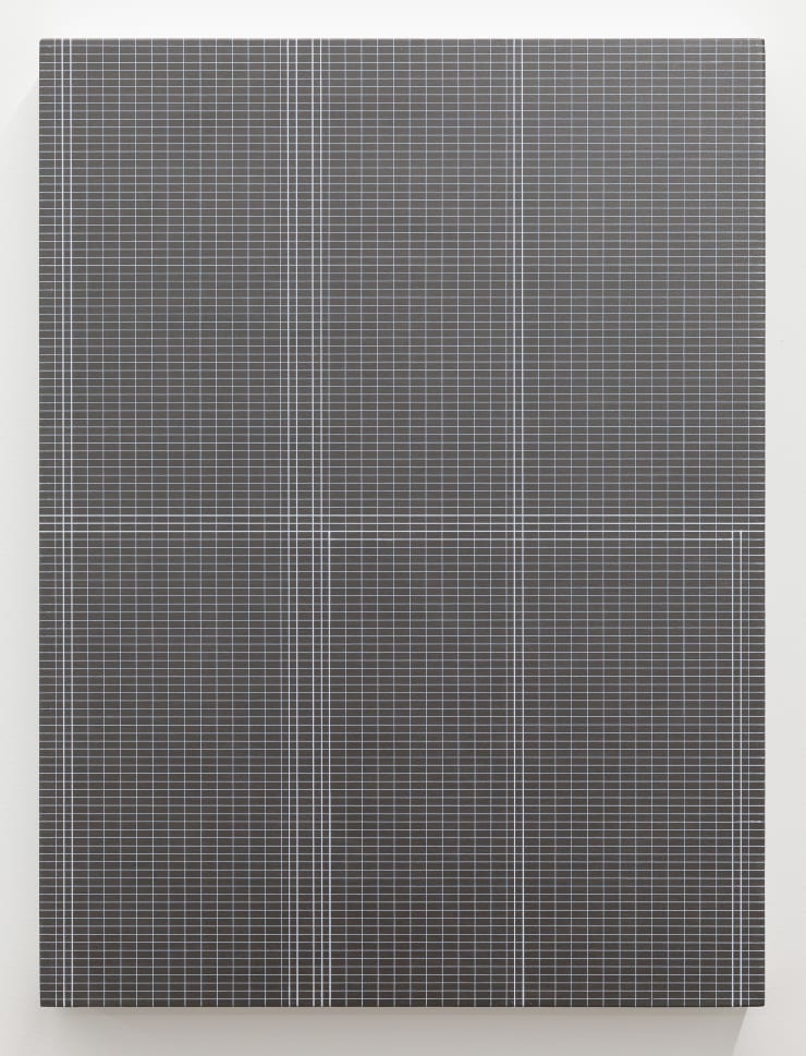 Ruth Cleland Grid (Concrete Floor 4), 2025 Acrylic on board 60 x 45 cm 23 1/2 x 17 3/4 in