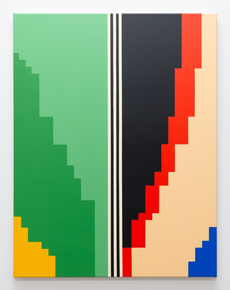 Ella Sutherland Index, 2022 Acrylic on linen 91.4 x 71.1 cm 36 x 28 in