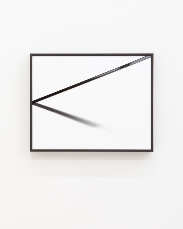 Andrew Beck Disperse 1, 2019 Silver gelatin print, enamel on AR92 reflection-control glass in artist’s frame 20.5 x 25.5 cm