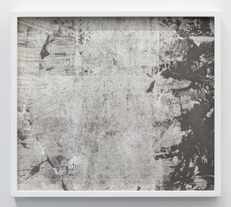 Ruth Cleland Paint and Concrete, 2018 Graphite on Bristol board in artists frame 45 x 50.5 cm framed