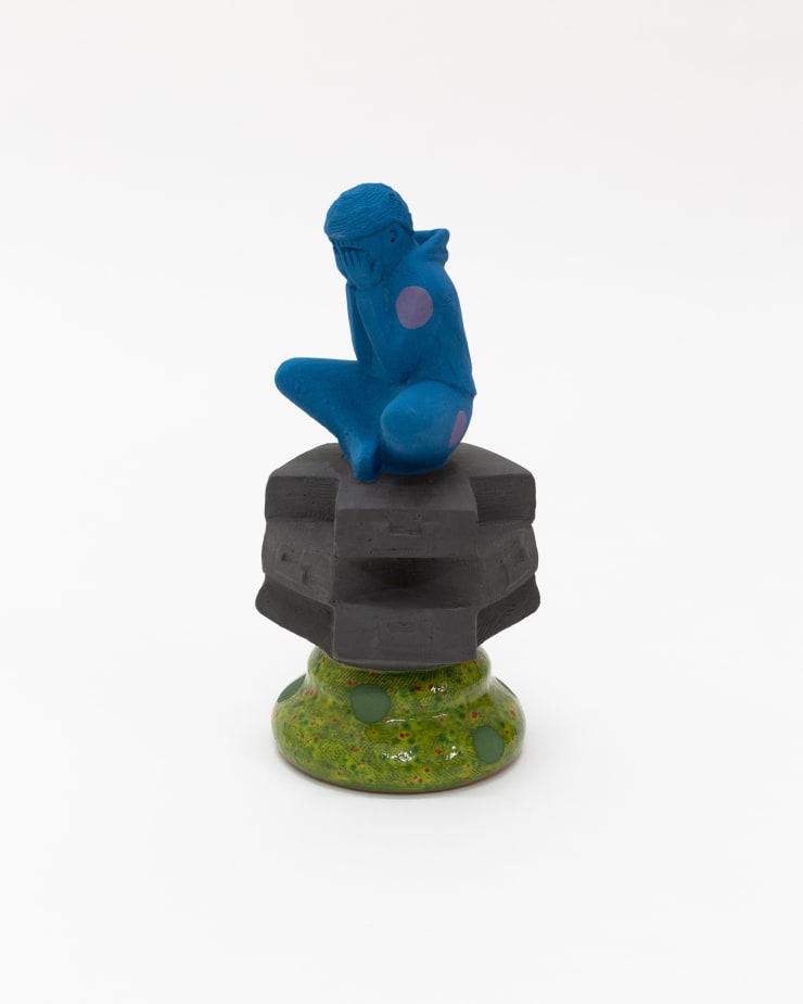 John Roy Rook, 2019 earthenware 29.5 x 15 x 15 cm