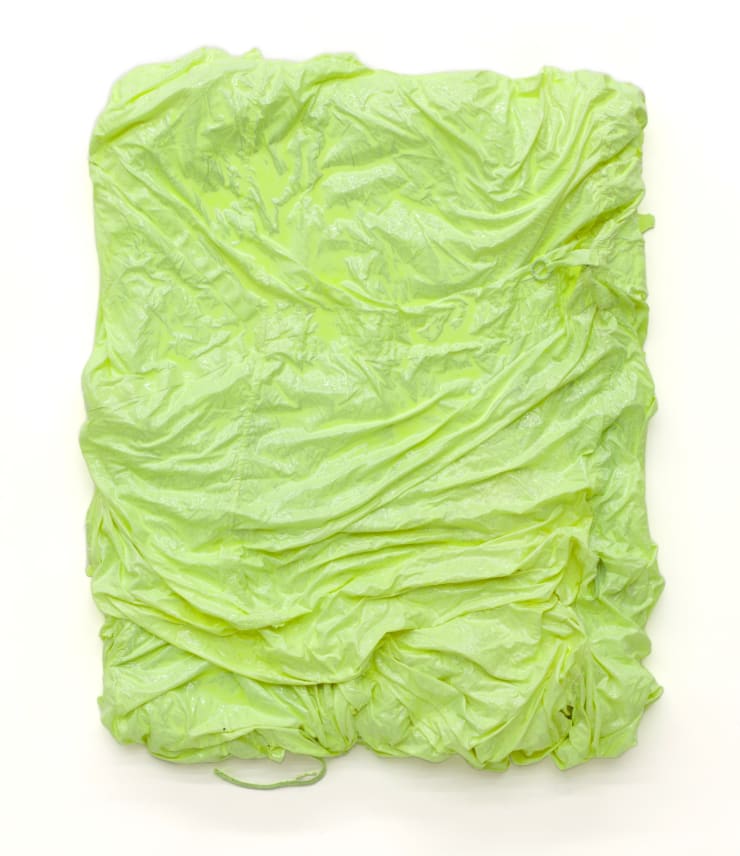 Parachute Painting (neon yellow)