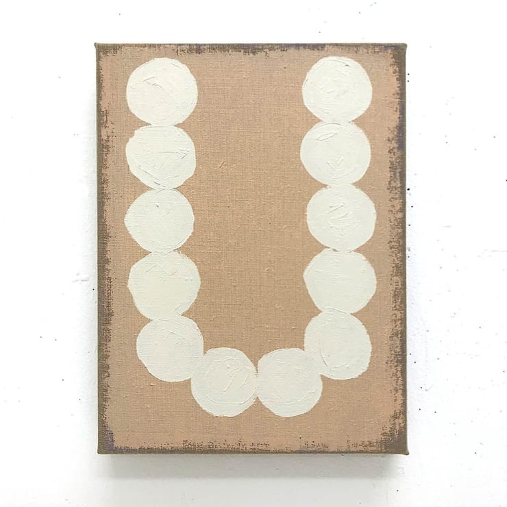 Julia Brennacher untitled, 2024 Oil/ acrylics on linen 40 x 30 cm