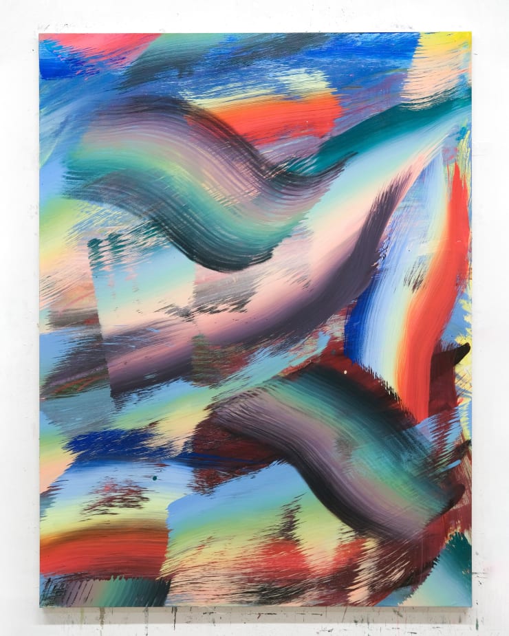 Wolf Ornauer untitled (25148), 2025 Acrylic on canvas 200 x 150 cm