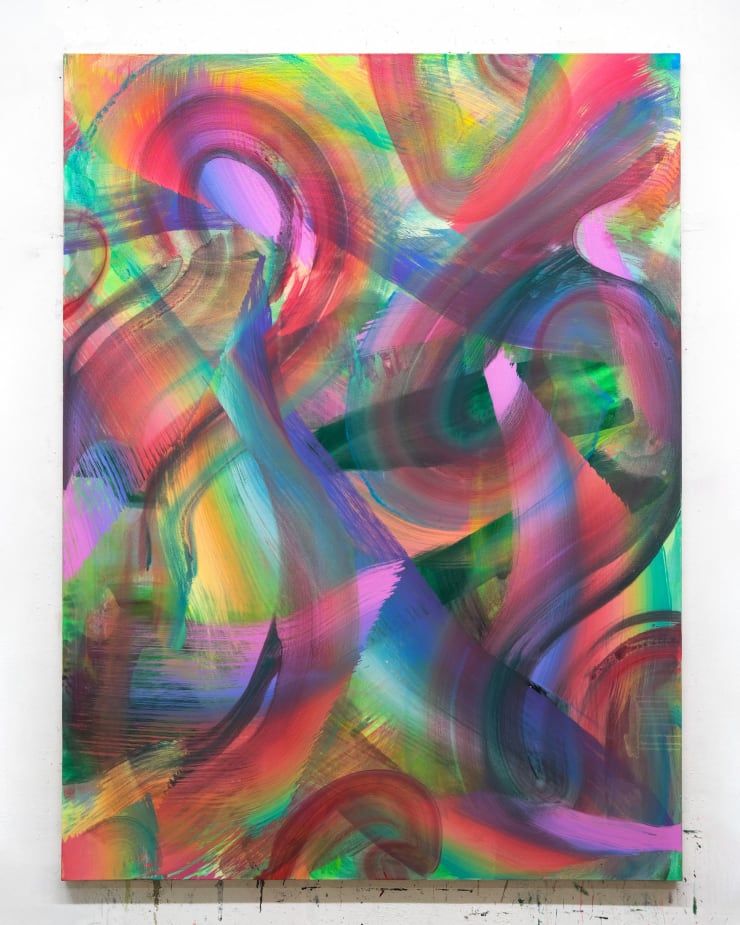 Wolf Ornauer untitled (25151), 2025 Acrylic on canvas 200 x 150 cm