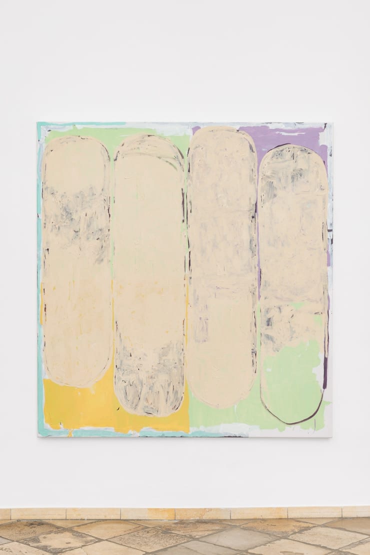 Julia Brennacher no title, 2023 Oil/ Acryl on Canvas 160 x 150 cm