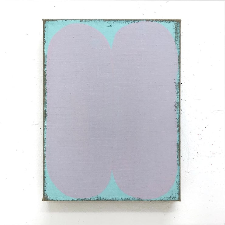 Julia Brennacher untitled, 2024 Acrylics on linen 40 x 30 cm