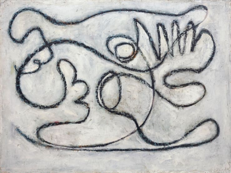 Rudolf Ray Night of Wedding - Mexico, 1968 oil on cardboard 92 x 122 cm