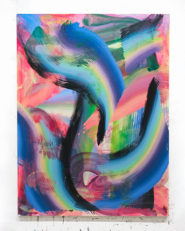 Wolf Ornauer untitled (25147), 2025 Acrylic on canvas 200 x 150 cm
