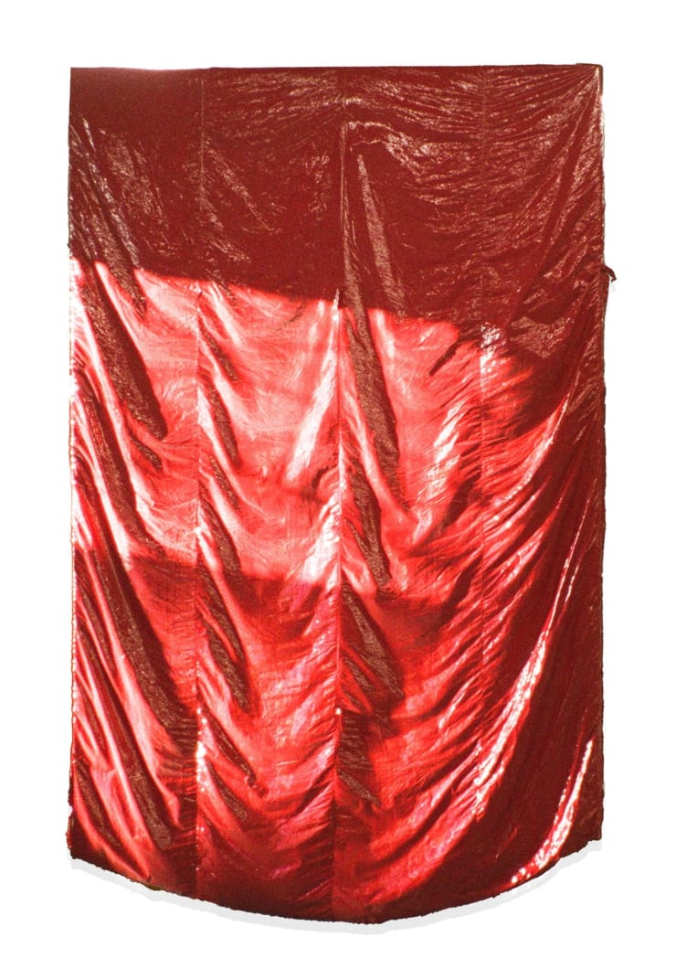 Mother of All Parachute Paintings (Parachute Painting (Red 1))