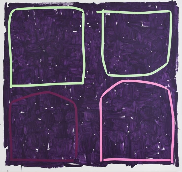 Julia Brennacher no title, 2022 Oil/ Acryl on canvas 140 x 150 cm