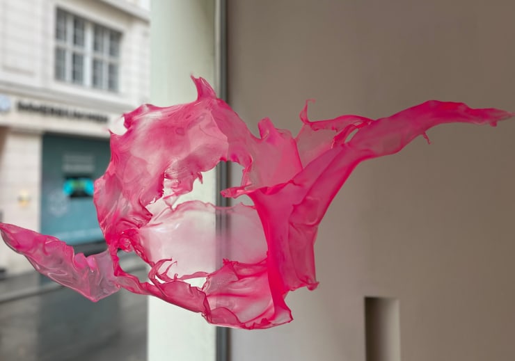 Aljoscha object 428, 2024 polymethylmethacrylat, pigments 79 x 45 x 49 cm