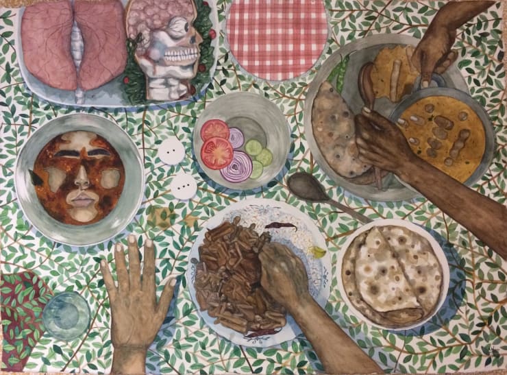 Rah Naqvi, Rituals of Scrutiny, 2019