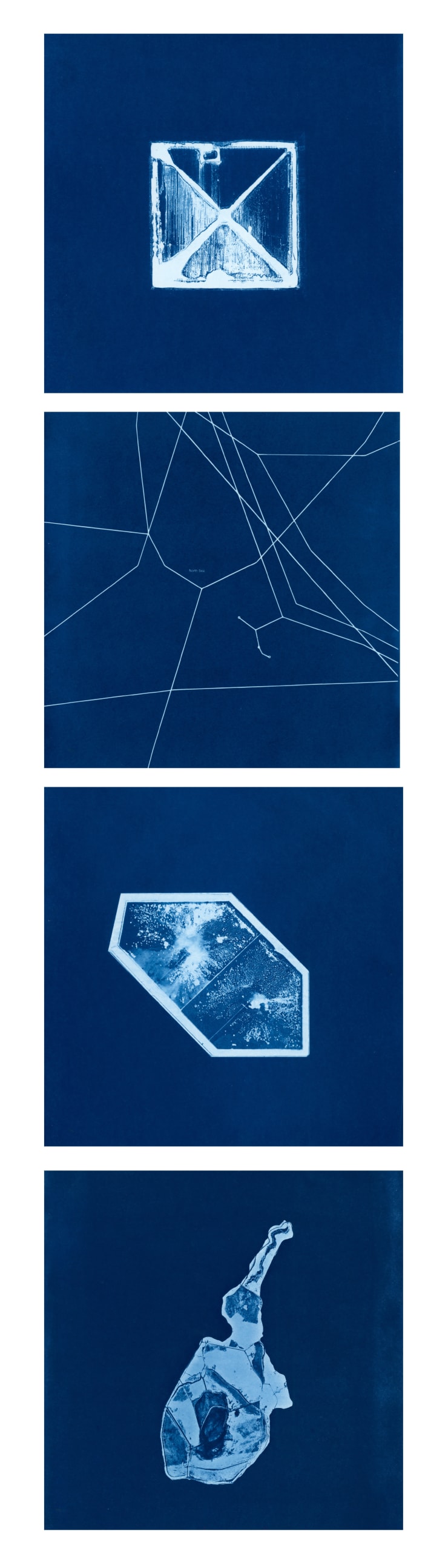 Philippe Calia, Cloud Atlas series 5 (Buzwagi, North Sea, Marikana, Manitou), 2022