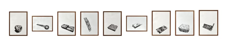 Saju Kunhan, Family Objects 1-9, 2020