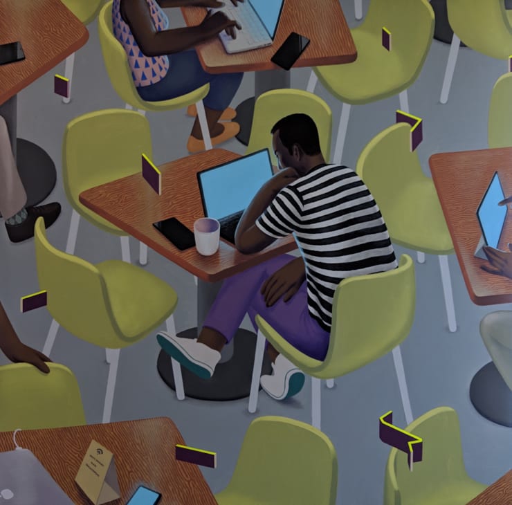 Sameer Kulavoor, Cafe, 2019