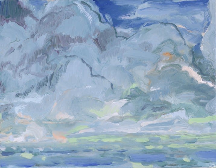 Sky, June 24, 2024 Oil on linen 11 x 14 inches