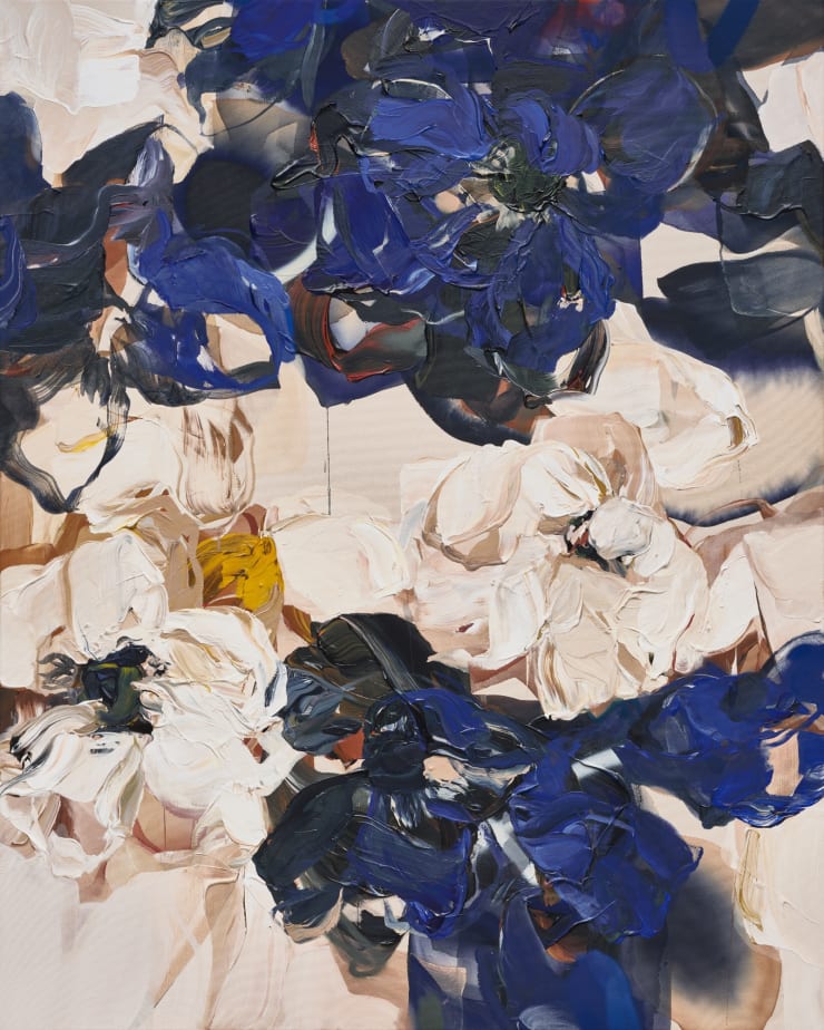 Flicker No. 1, 2025 Acrylic on canvas 60 x 48 inches