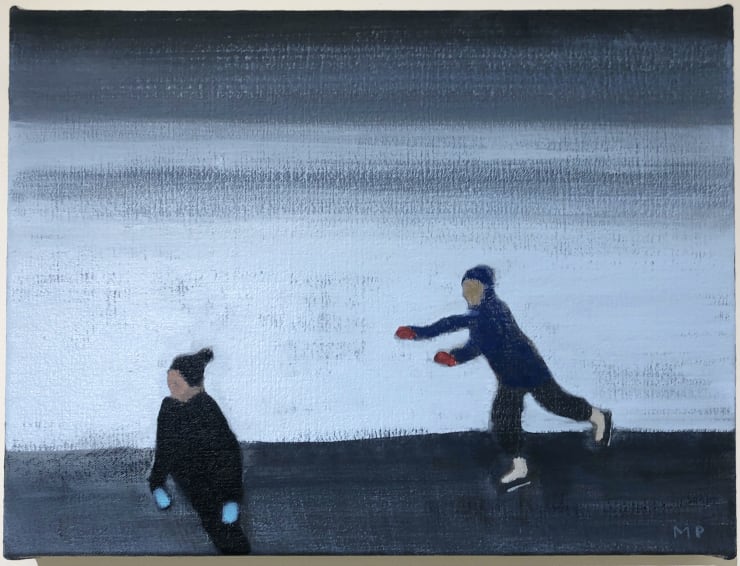 Mike Piggott, Ice Skaters #3, 2018-2020