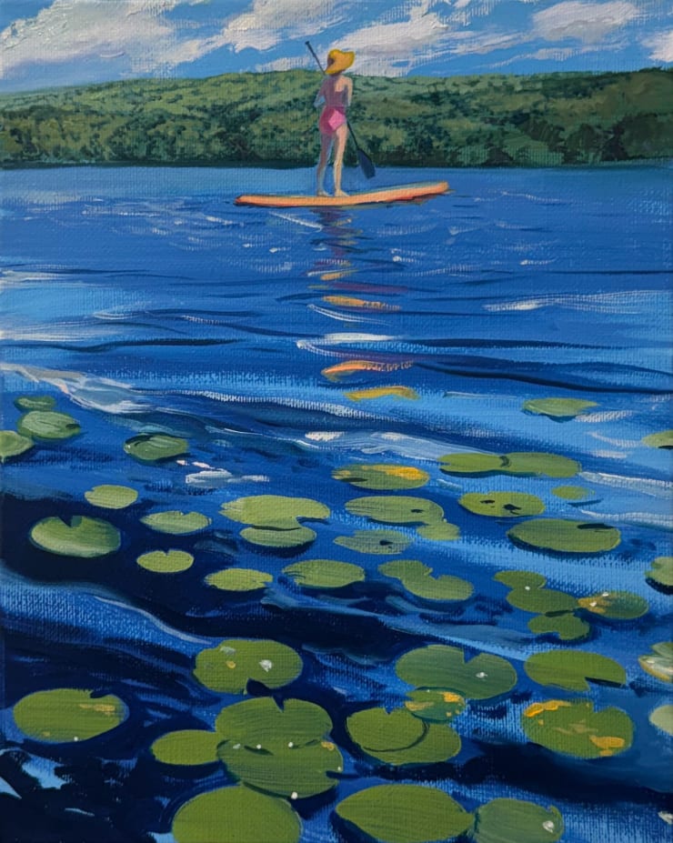 Sebastian Blanck, Paddleboard, 2025