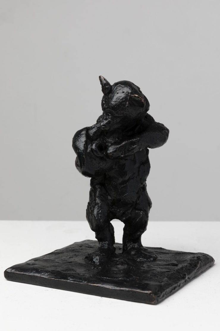 The Honey Eater, ed. 2/12, 2017 Bronze 5 7/8 x 4 3/8 x 4 3/8 inches