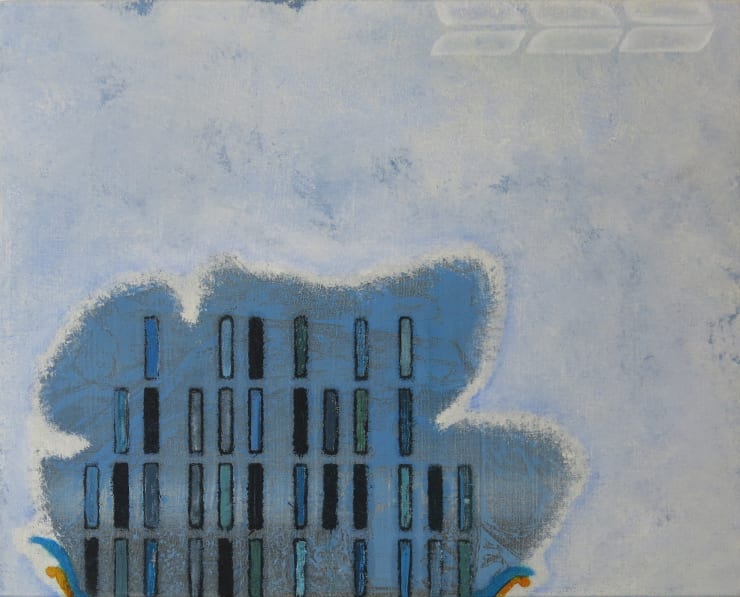 Aloft, 2021 Oil on panel 8 x 10 inches Framed dimensions 9 x 11 inches