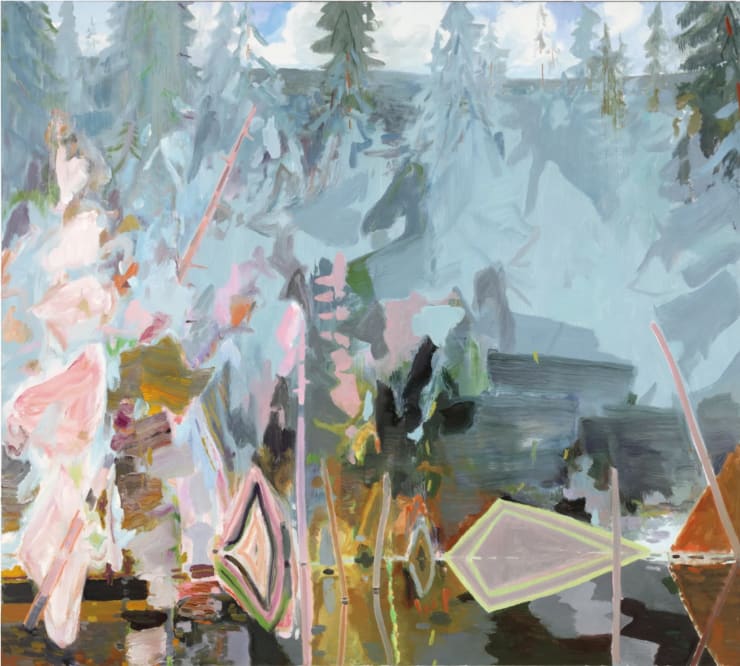 Eric Aho, Echo Pond Edge, Wild Spring, 2021