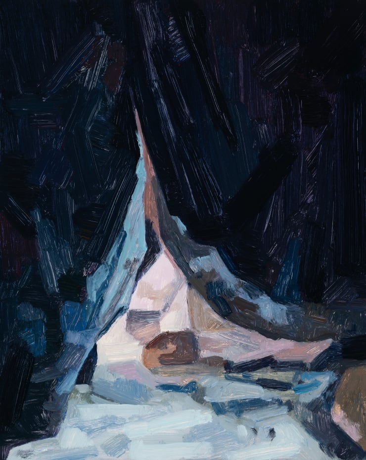 Cave, 2023 Oil on board 10 x 8 inches