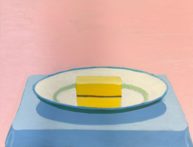 Mike Piggott, Butter (pink), 2025