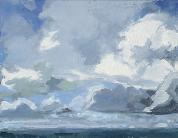 Easter Sky, 2024 Oil on linen 11 x 14 inches